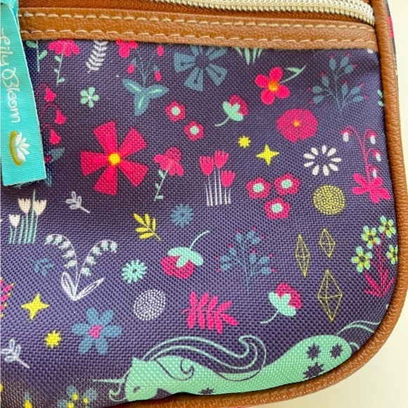 Lily Bloom Uni Corny Unicorn Print Gigi Mini Crossbody Bag Handbag Purse Eco - Picture 5 of 7